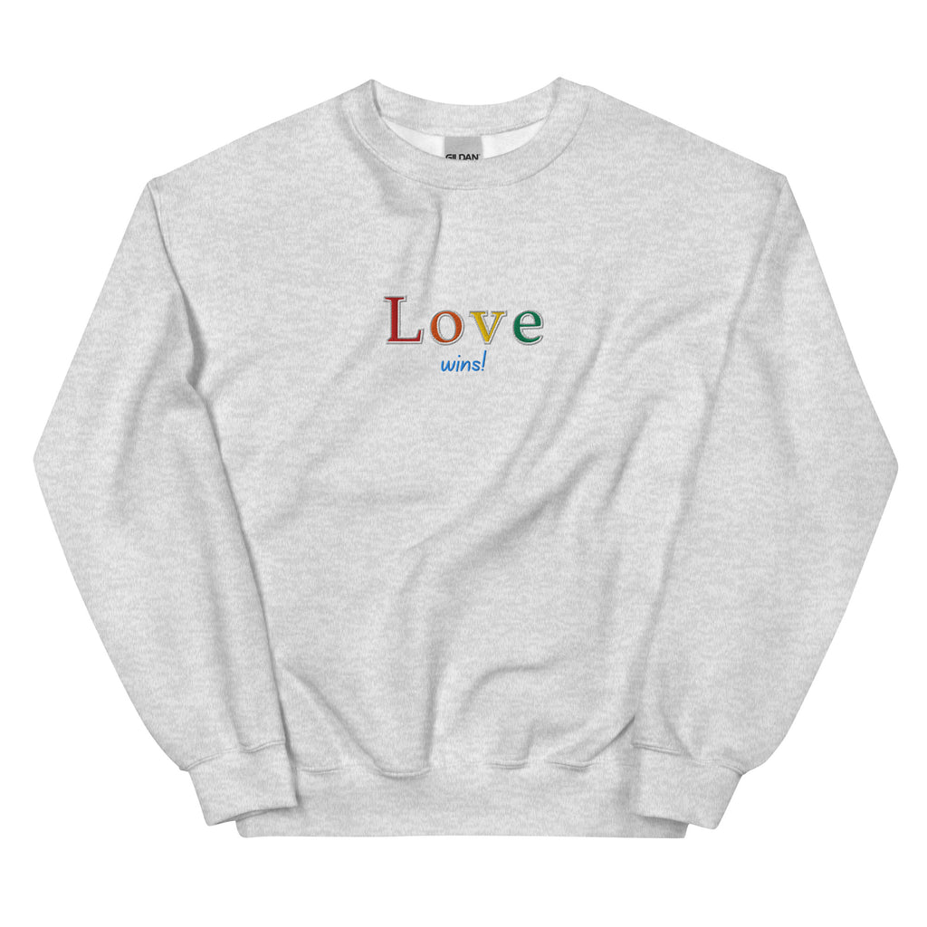 "Love wins" Sweatshirt