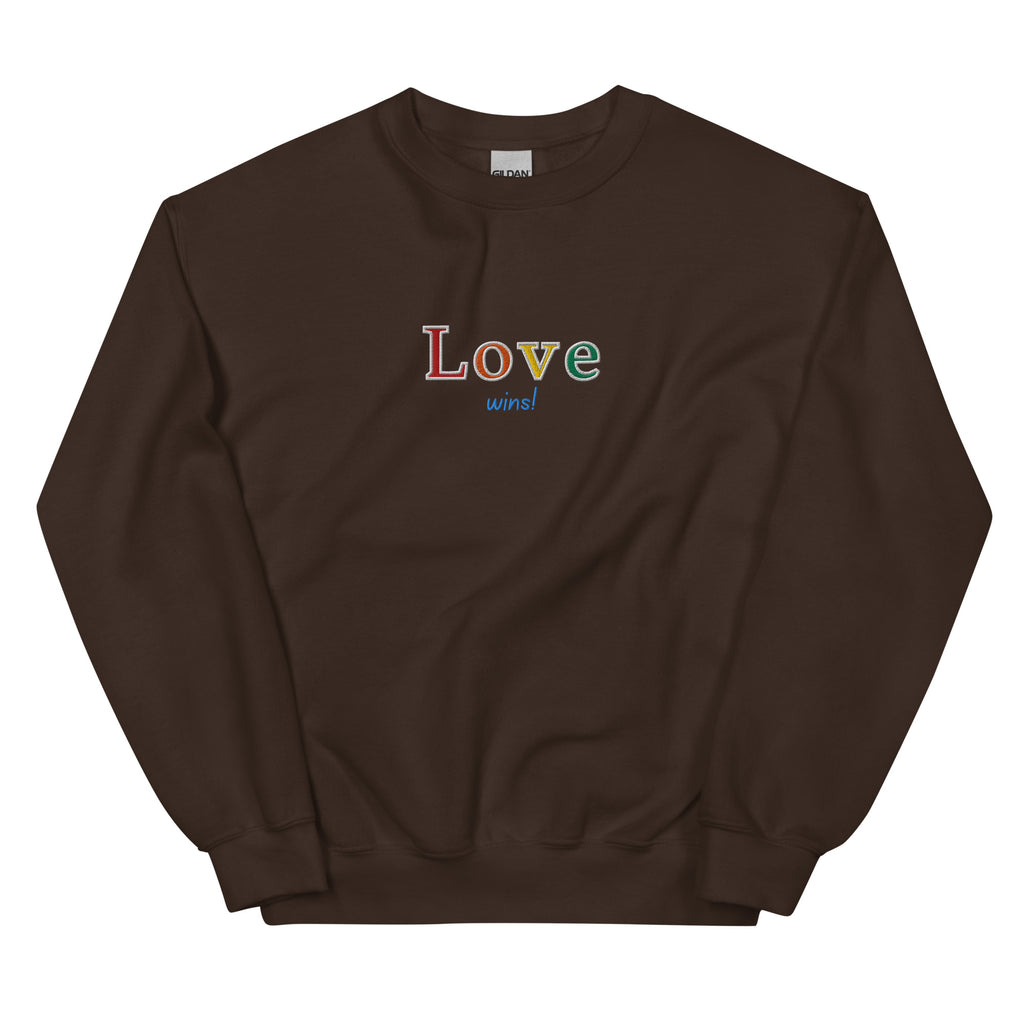 "Love wins" Sweatshirt