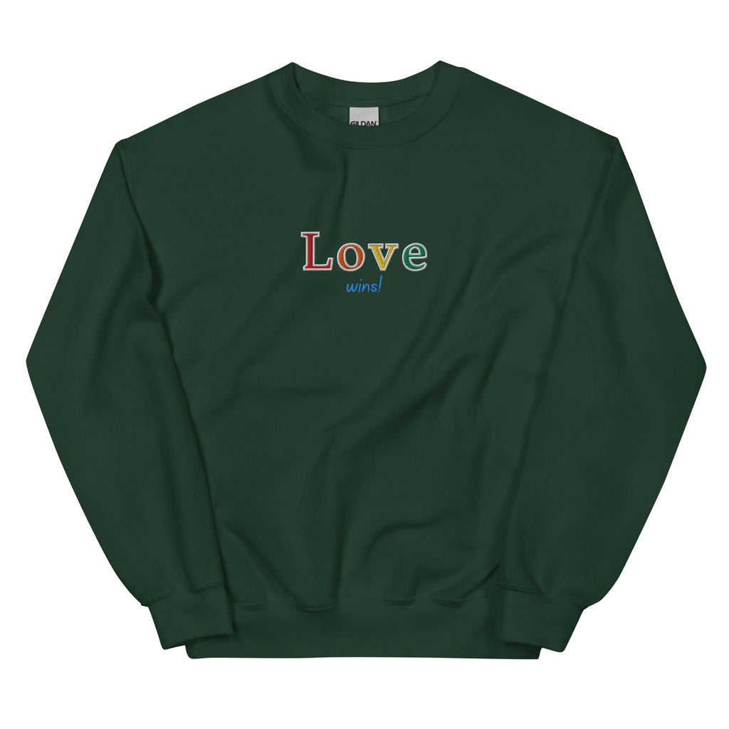 "Love wins" Sweatshirt