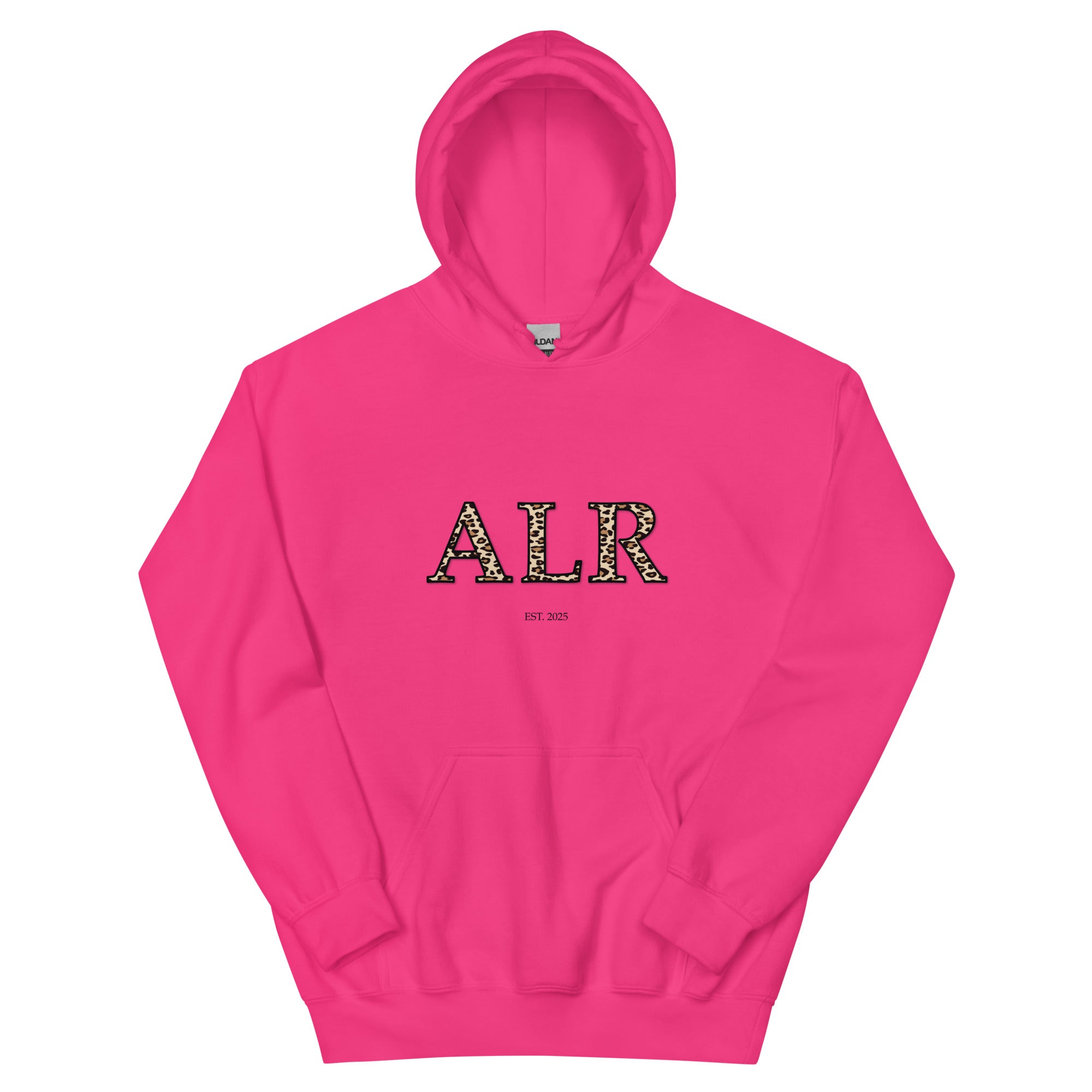 "ALR" Leopard Print Hoodie