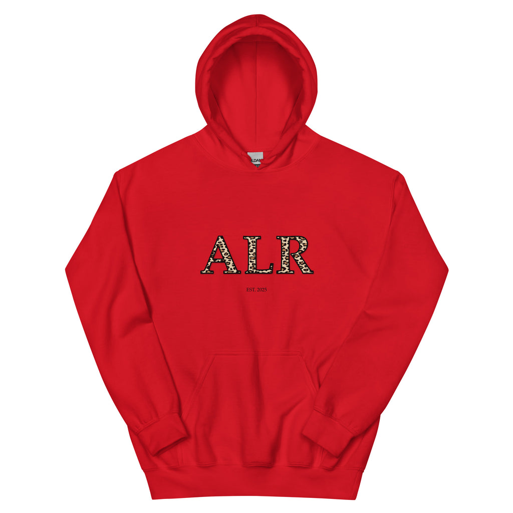 "ALR" Leopard Print Hoodie