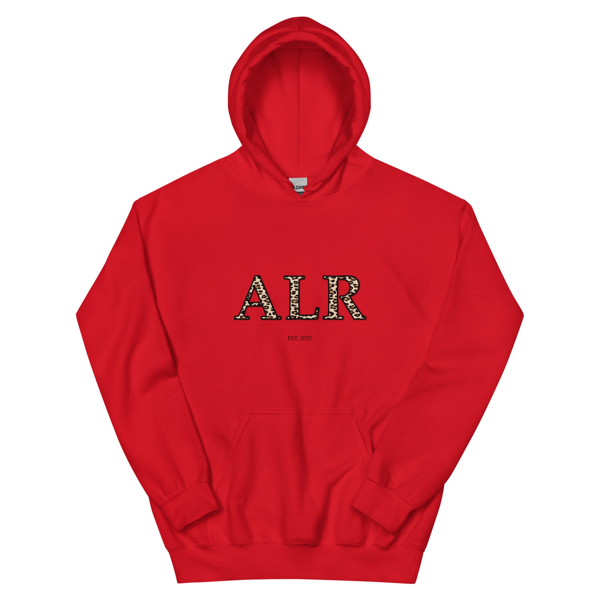 "ALR" Leopard Print Hoodie