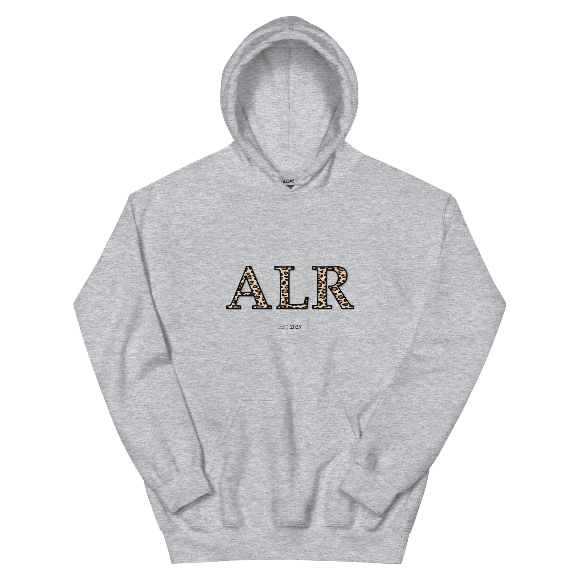 "ALR" Leopard Print Hoodie